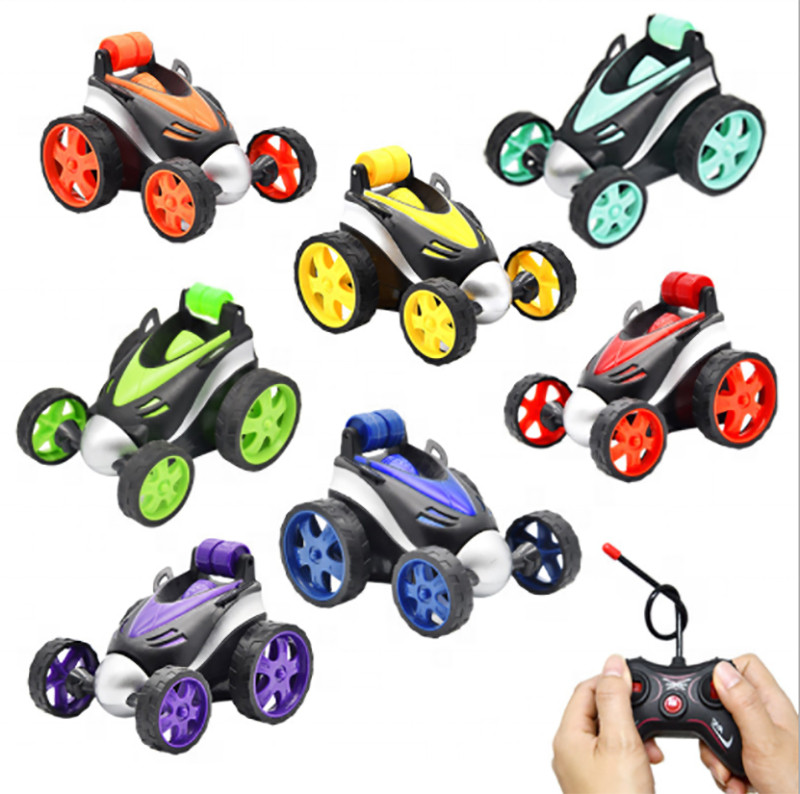 Heuceou Remote Control Car - Rc Stunt Car for Boy Toys, 360 Degree Rotation Racing Car, Rc Cars Flip and Roll, Stunt Car Toy for Kids